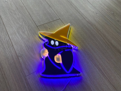 Black Mage | Edge Lit Acrylic Signs