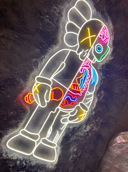 KAWS Zombie  | LED Neon Sign