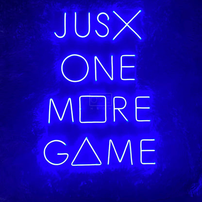 Just One More Game | LED Neon Sign