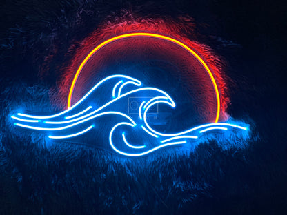 Sun Wave | LED Neon Sign