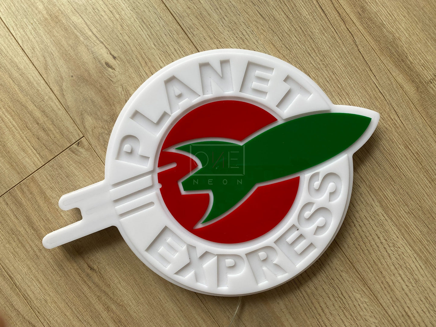 Planet Express | Edge Lit Acrylic Signs