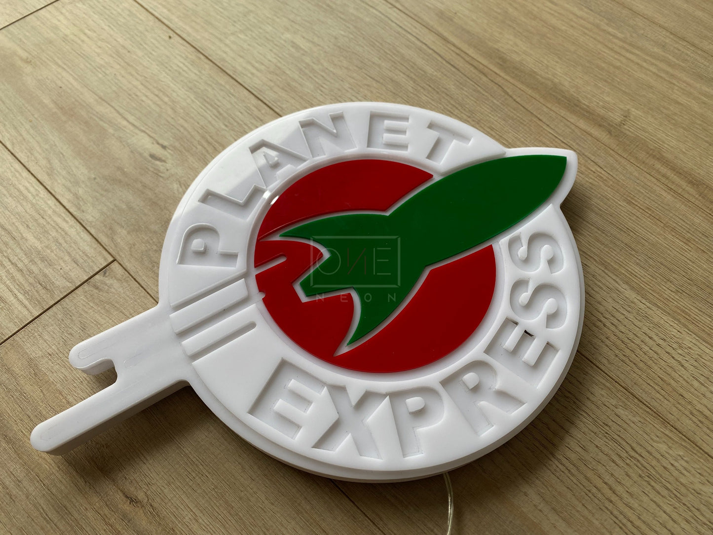 Planet Express | Edge Lit Acrylic Signs