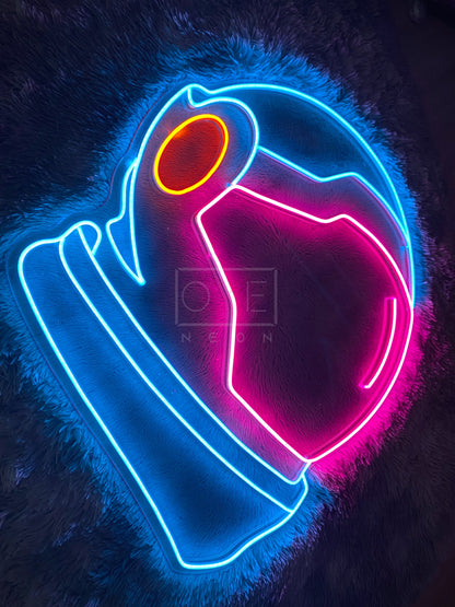 Astronaut Helmet | LED Neon Sign