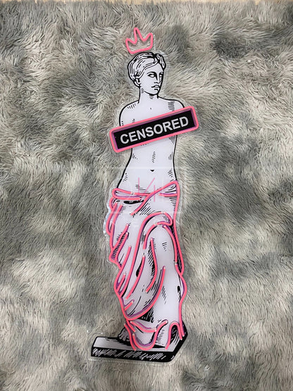 Shameless Aphrodite | Neon Acrylic Artwork