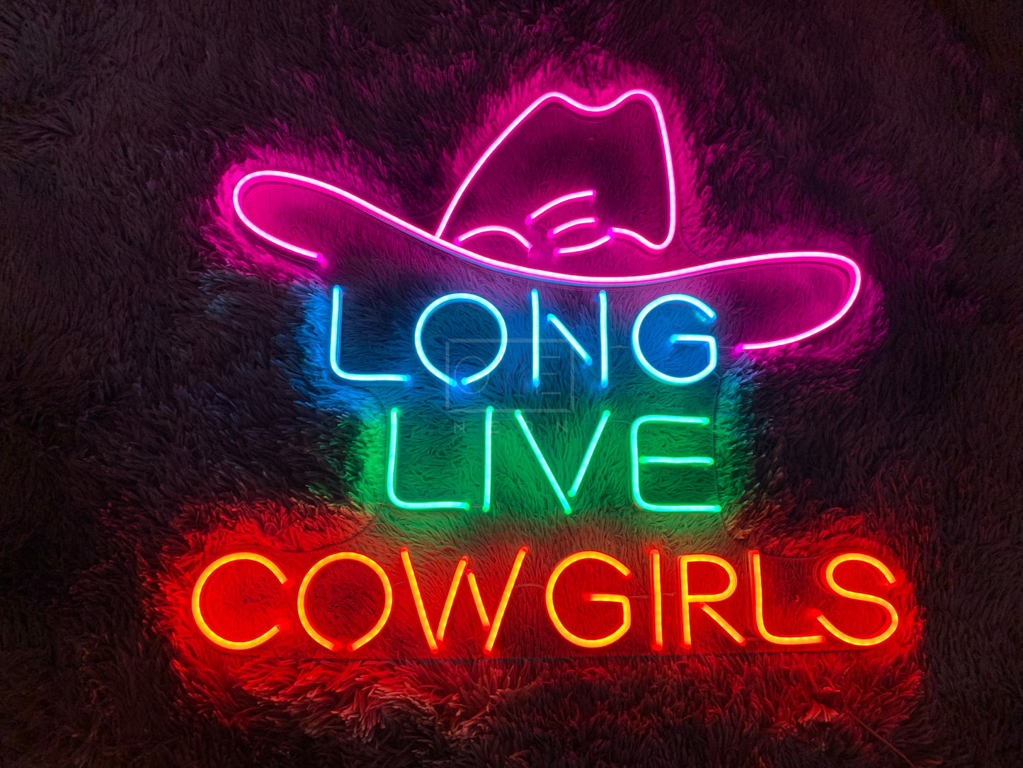 Long Live Cowgirls | LED Neon Sign