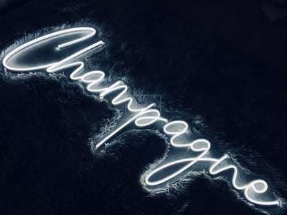 Champagne | LED Neon Sign