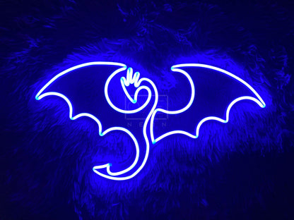 Flaming Dragon | LED Neon Sign