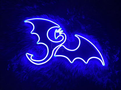 Flaming Dragon | LED Neon Sign