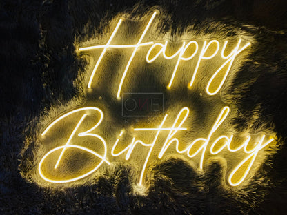 Happy Birthday | LED Neon Sign