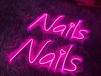 Nails Nails | LED Neon Sign