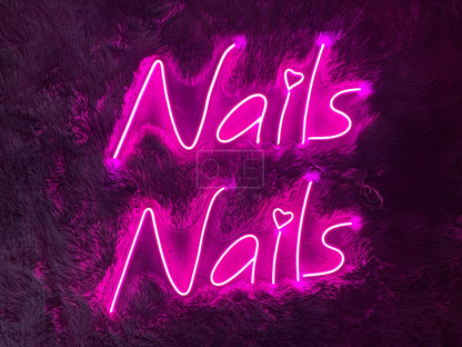 Nails Nails | LED Neon Sign