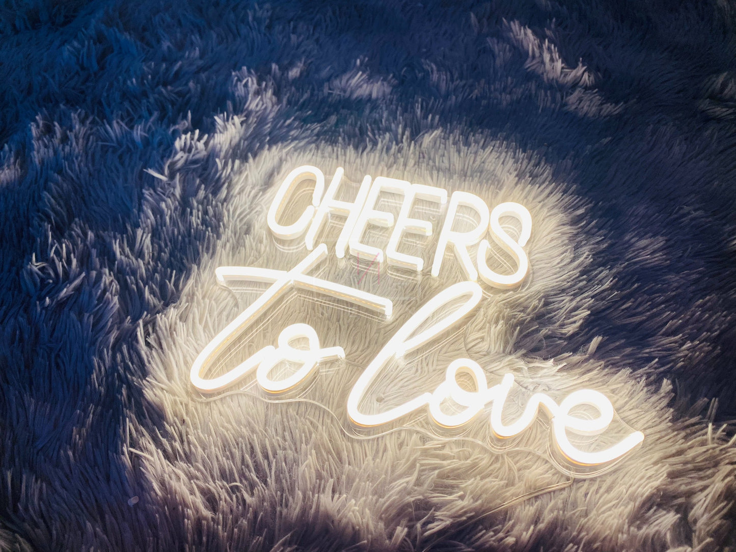 Cheers To Love | LED Neon Sign