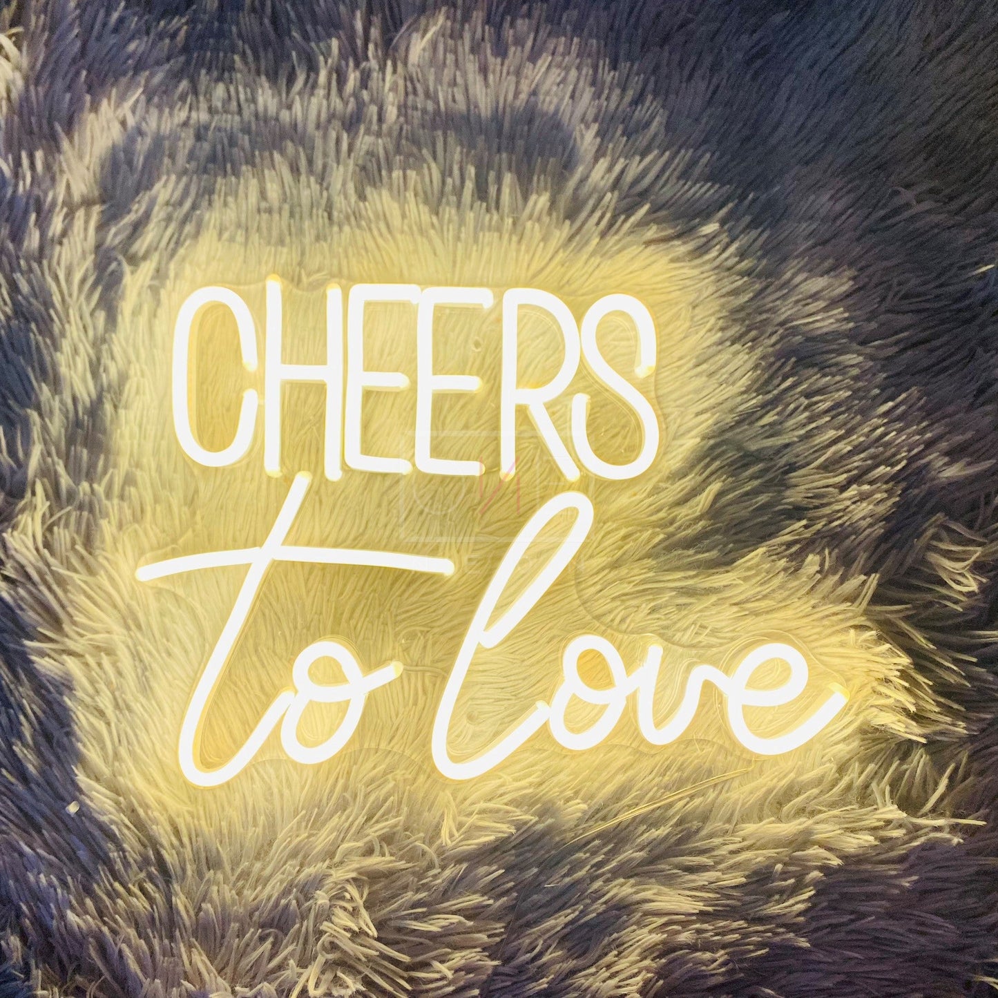 Cheers To Love | LED Neon Sign