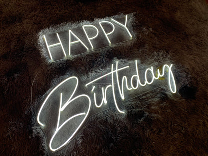 Happy Birthday | LED Neon Sign