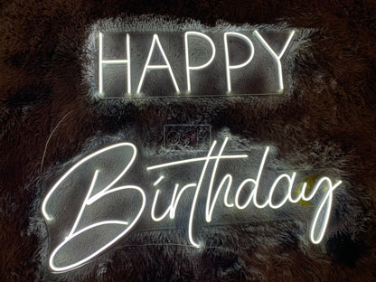 Happy Birthday | LED Neon Sign