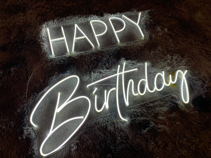 Happy Birthday | LED Neon Sign