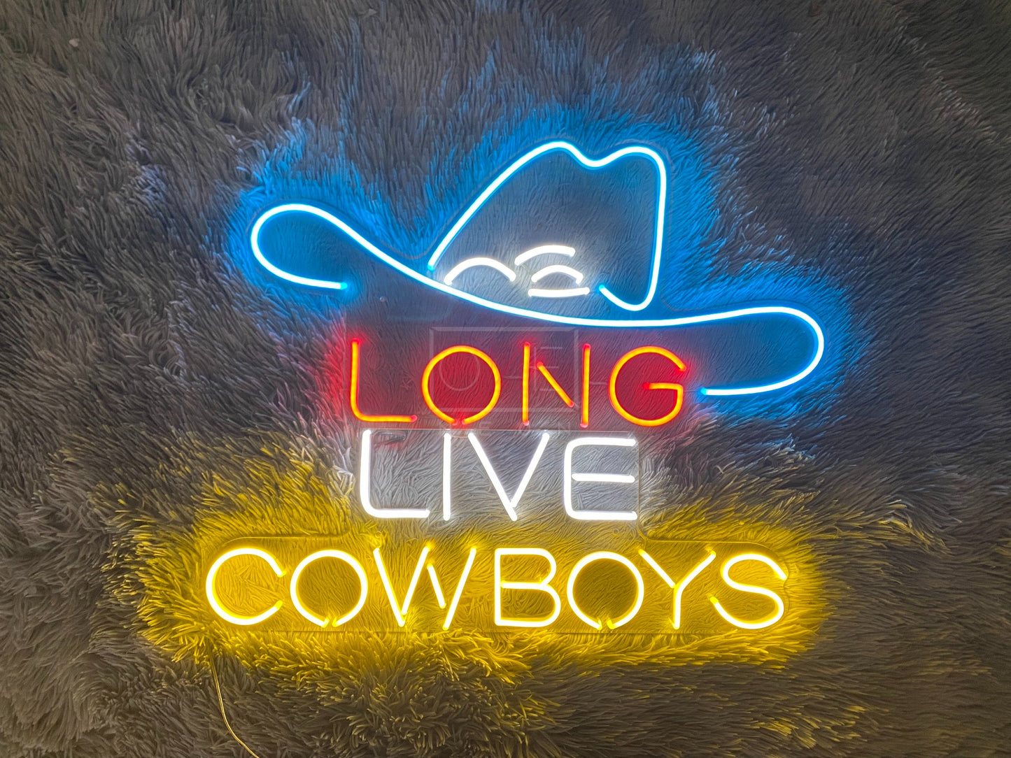 Long Live Cowboys | LED Neon Sign