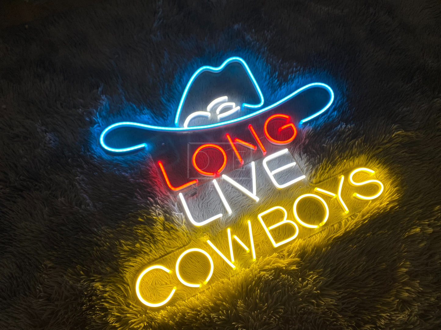 Long Live Cowboys | LED Neon Sign