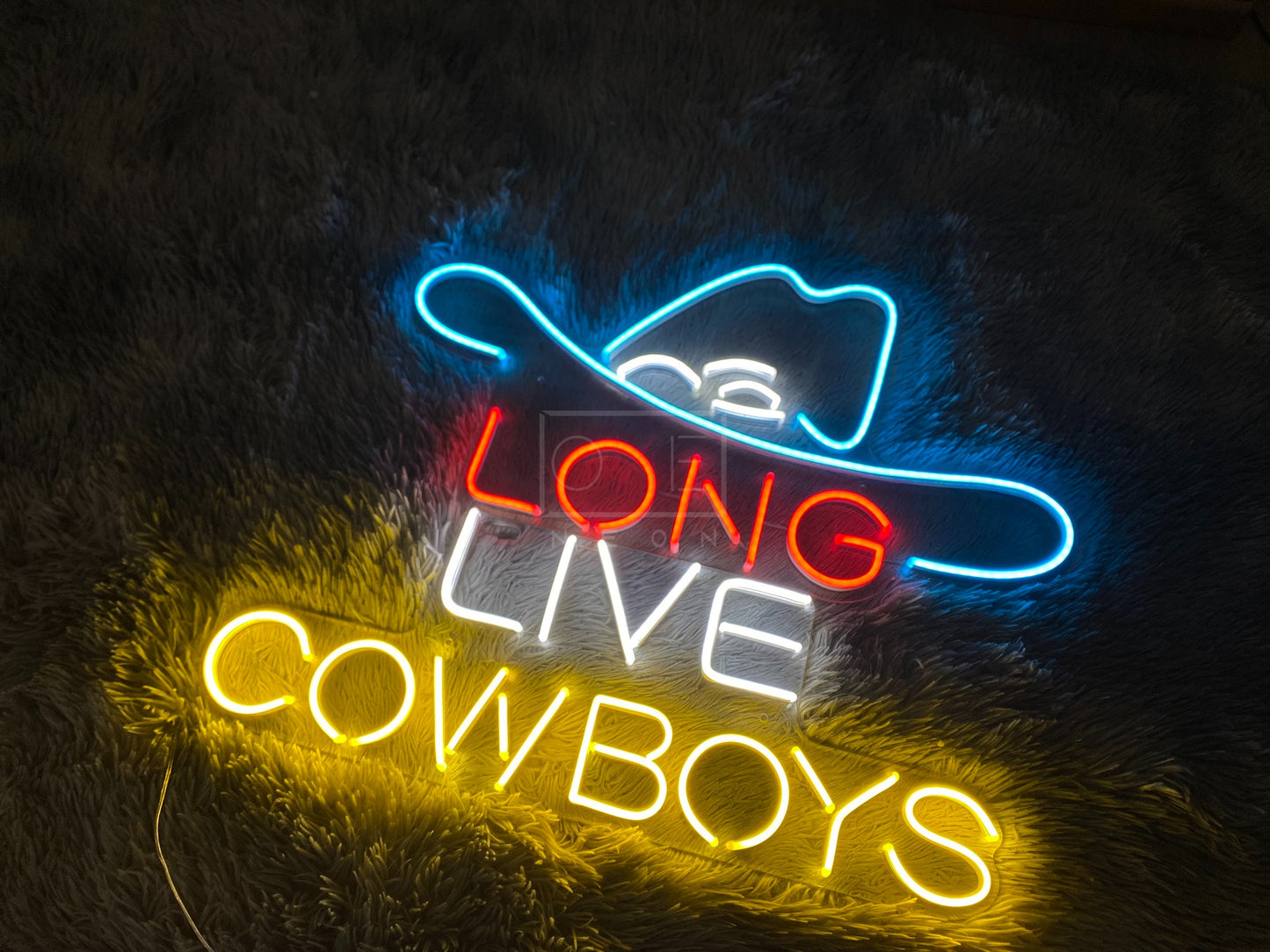 Long Live Cowboys | LED Neon Sign