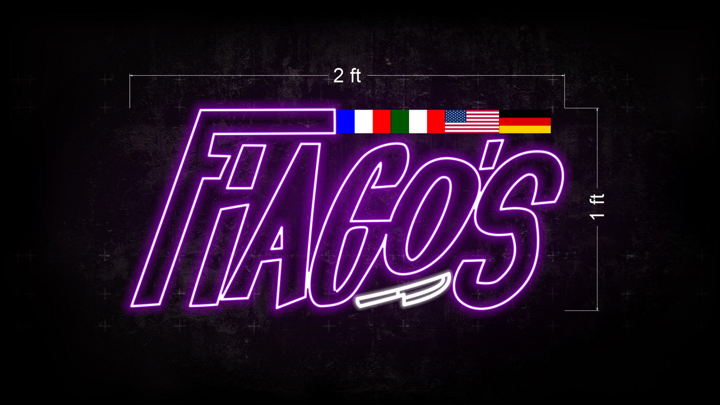 FIACO'S | LED Neon Sign