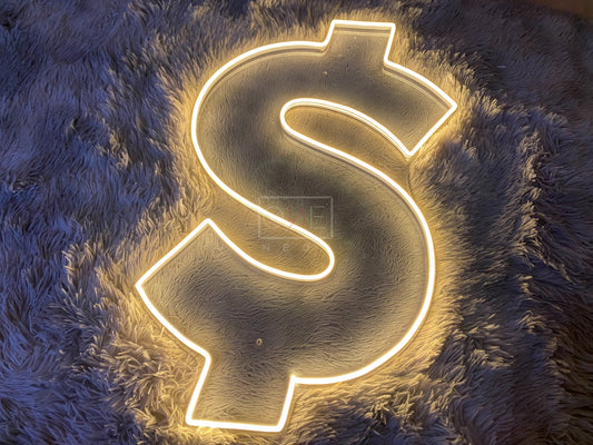 'Dollar' | LED Neon Sign