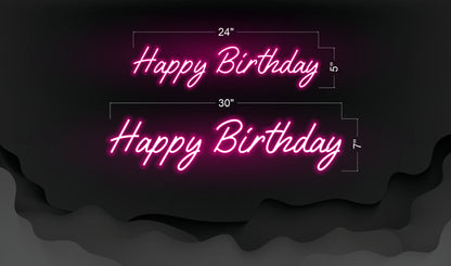 Happy Birthday | LED Neon Sign