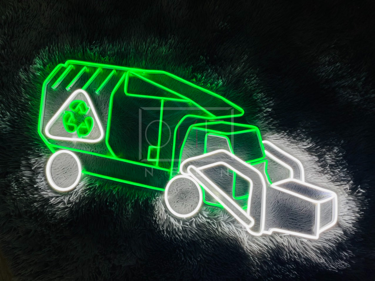 Garbage Truck | LED Neon Sign