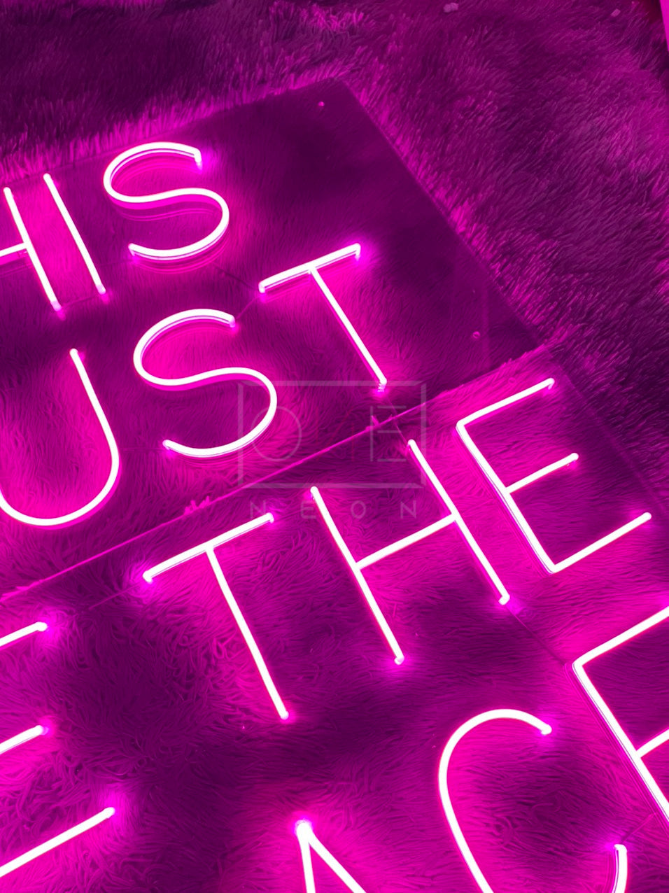 THIS MUST BE THE PLACE | LED Neon Sign