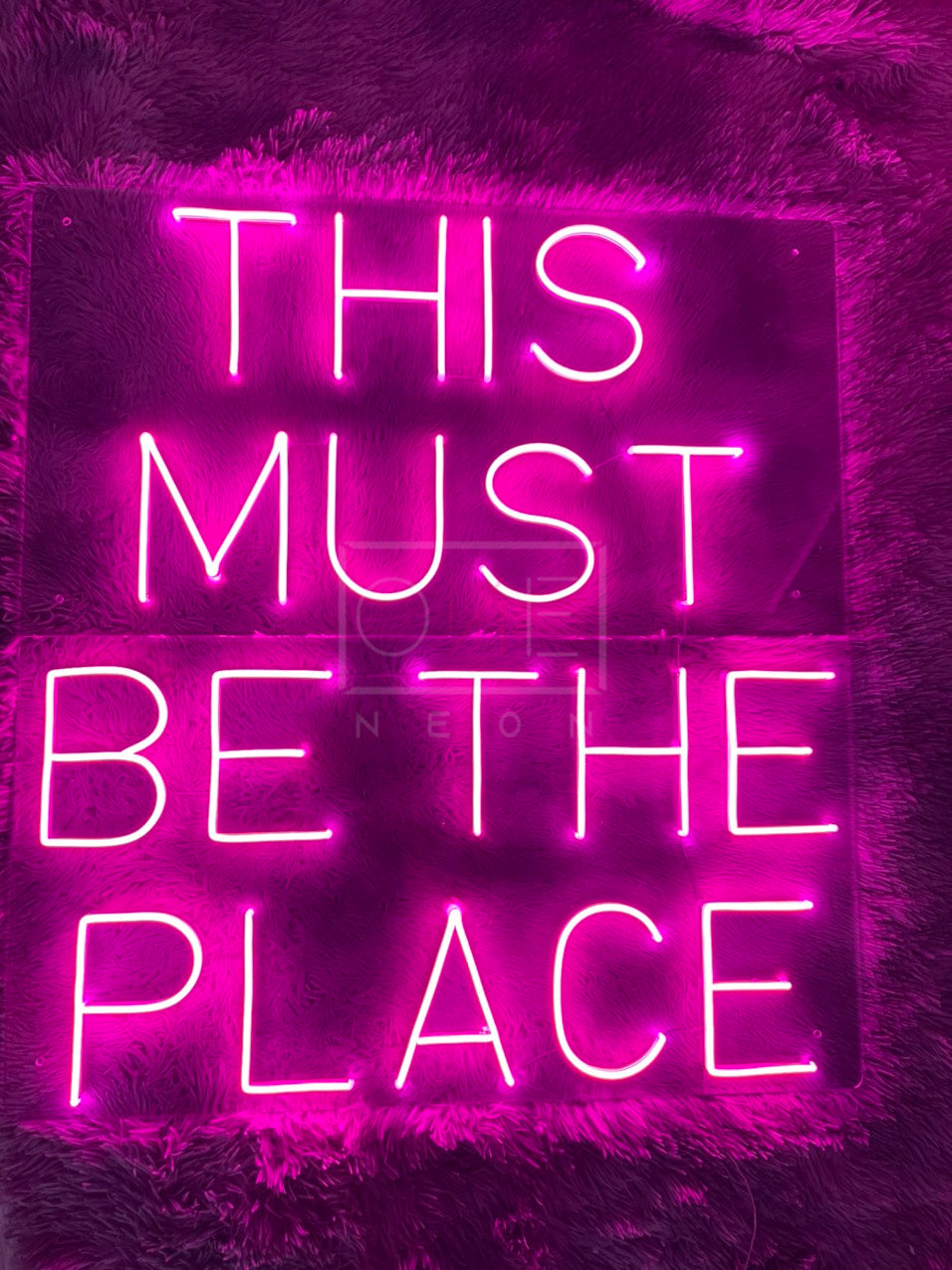 THIS MUST BE THE PLACE | LED Neon Sign