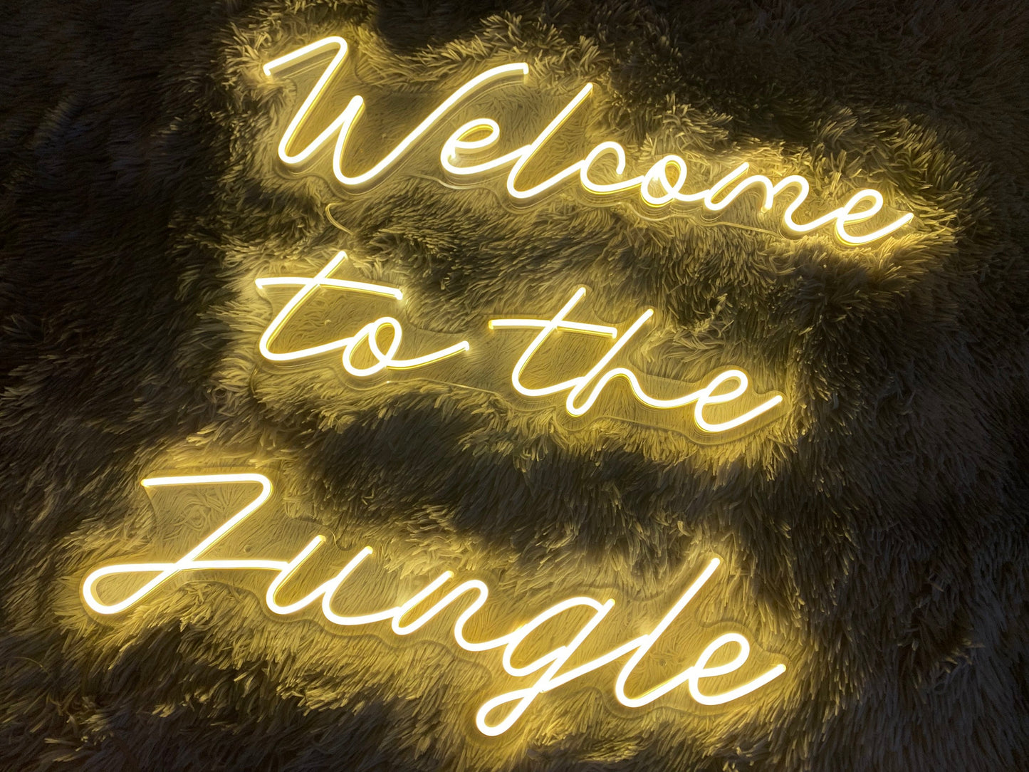 Welcome To The Jungle | LED Neon Sign