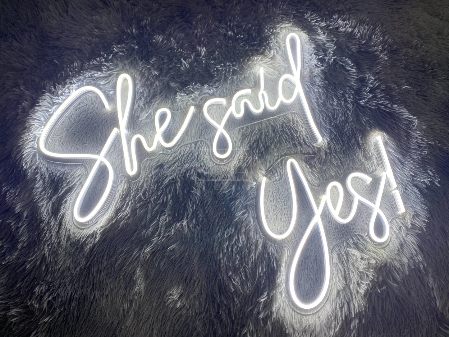 She Said Yes! | LED Neon Sign