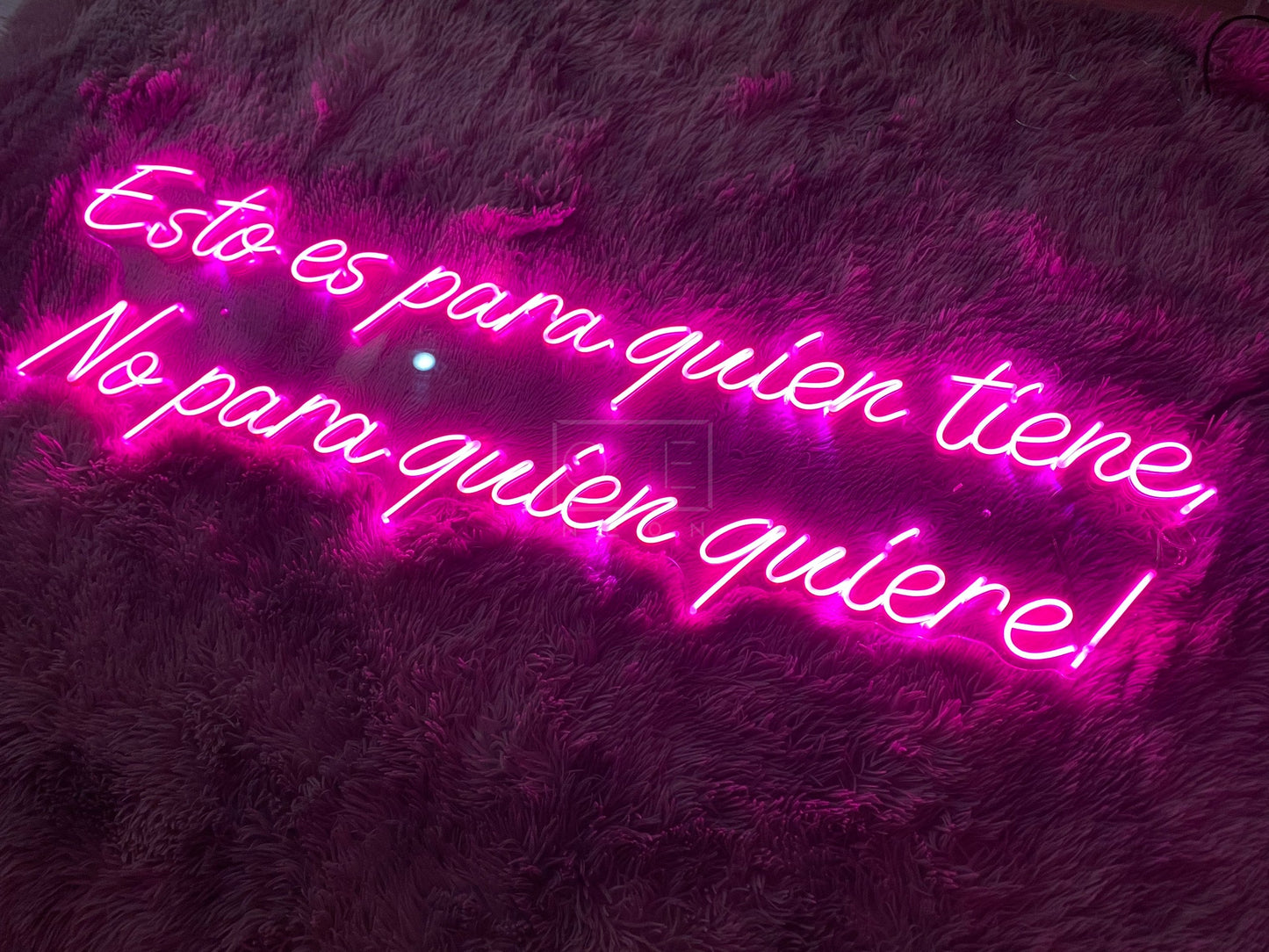 Esto es para quein tiene, No para quien quiere! | LED Neon Sign