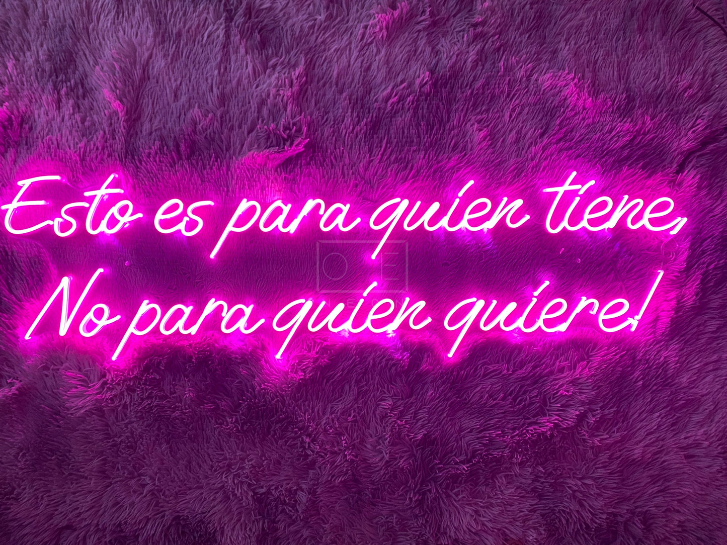 Esto es para quein tiene, No para quien quiere! | LED Neon Sign