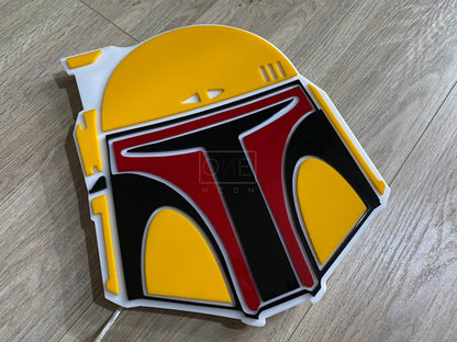 Boba Fett | Edge Lit Acrylic Signs