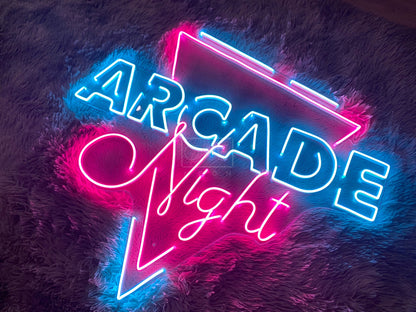 Arcade Night | LED Neon Sign