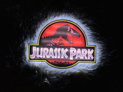 Jurassic Park | Edge Lit Acrylic Signs