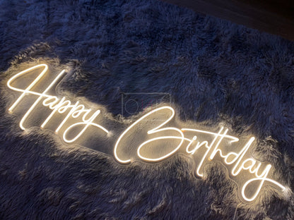 Happy Birthday | LED Neon Sign