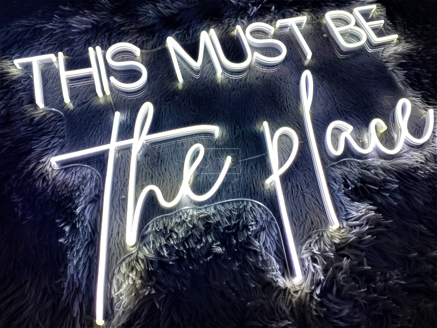 THIS MUST BE THE PLACE | LED Neon Sign