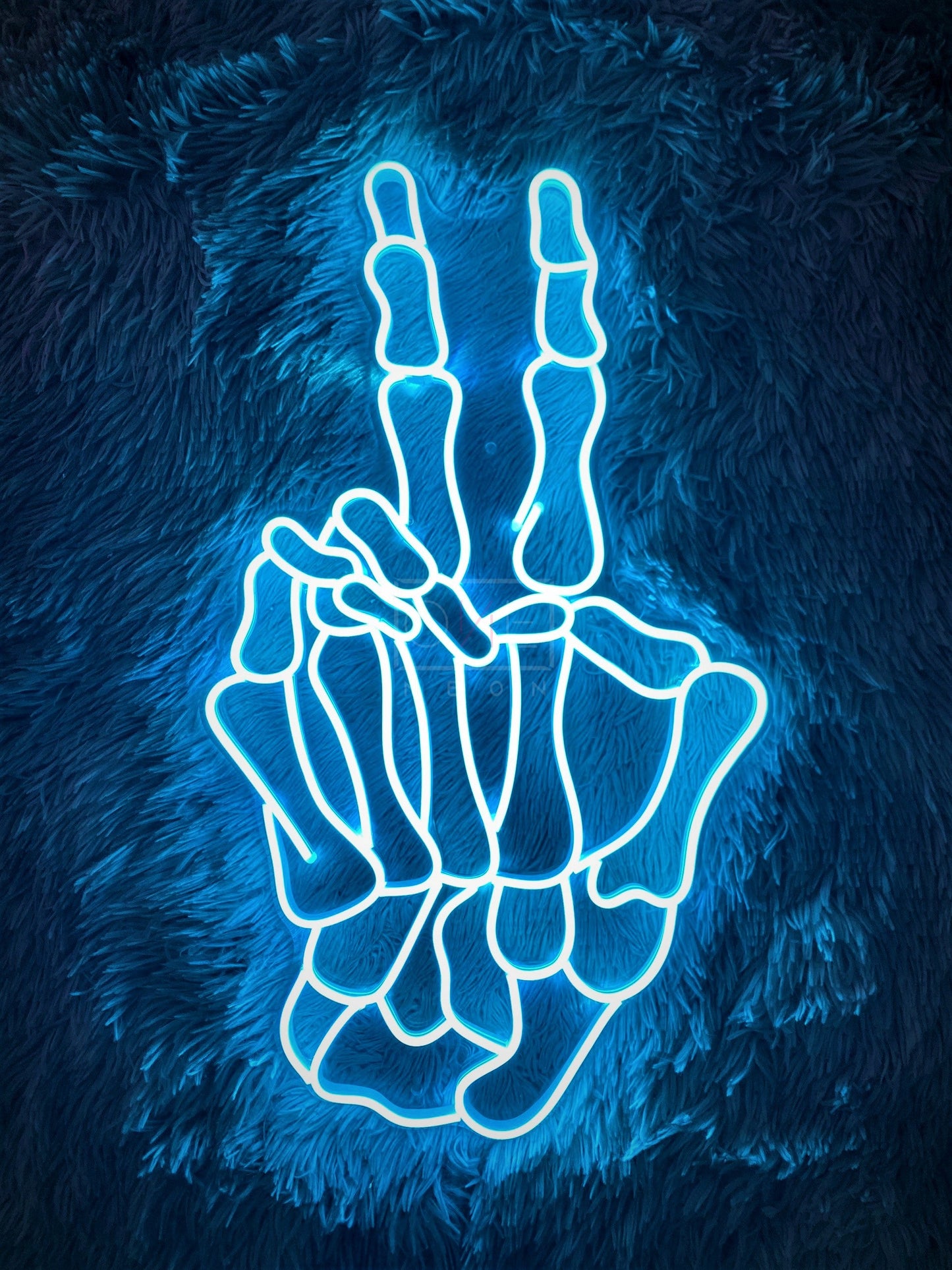 Skeleton Peace | LED Neon Sign