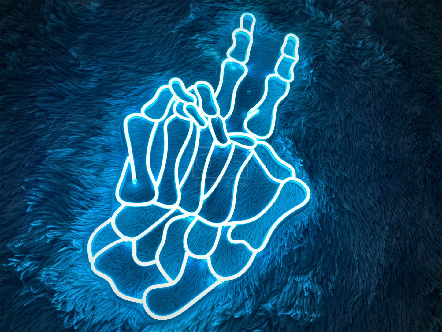 Skeleton Peace | LED Neon Sign