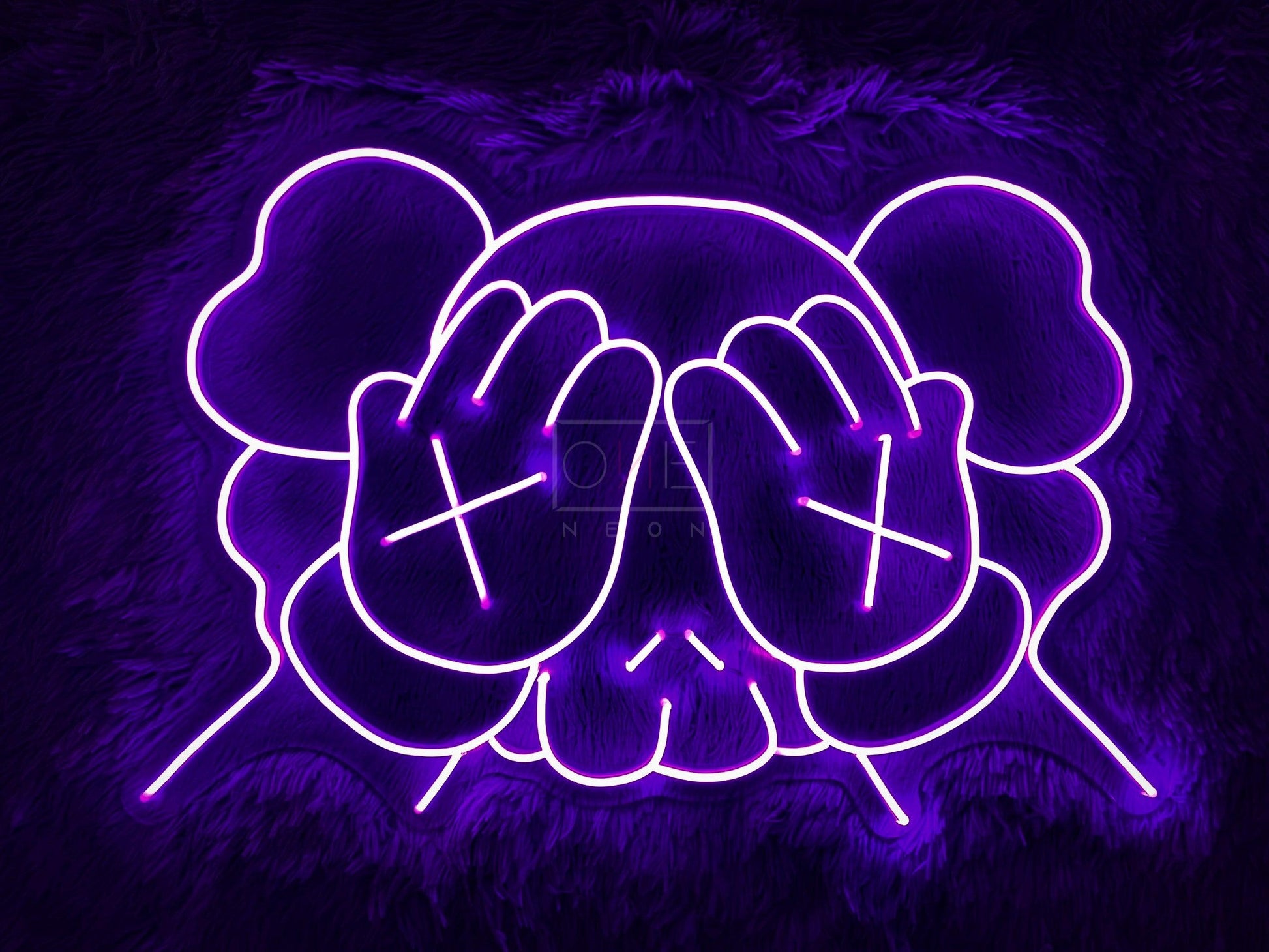 KAWS head | LED Neon Sign - ONE Neon