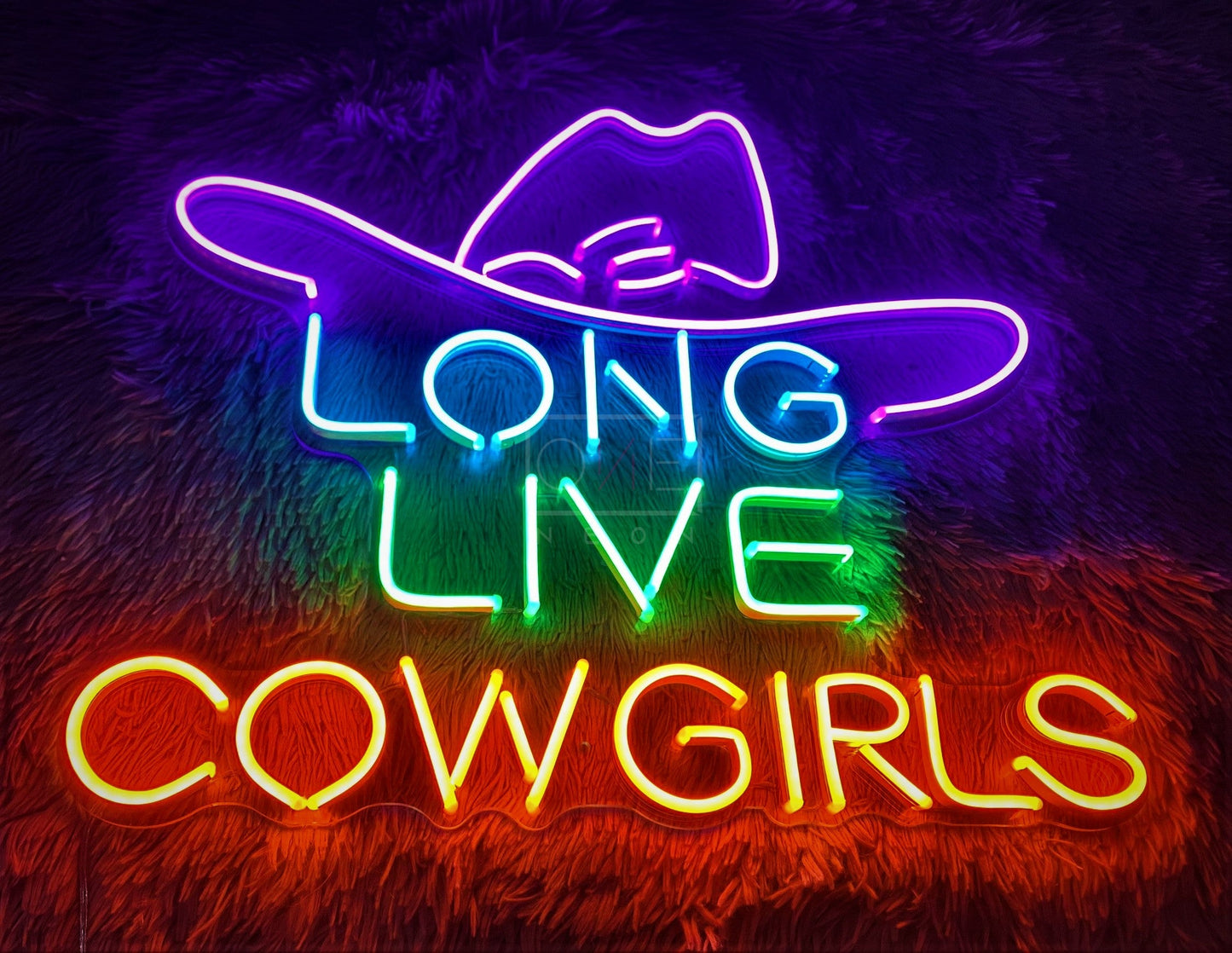 Long Live Cowgirls | LED Neon Sign