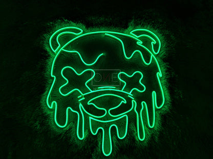 Bear Melted | LED Neon Sign