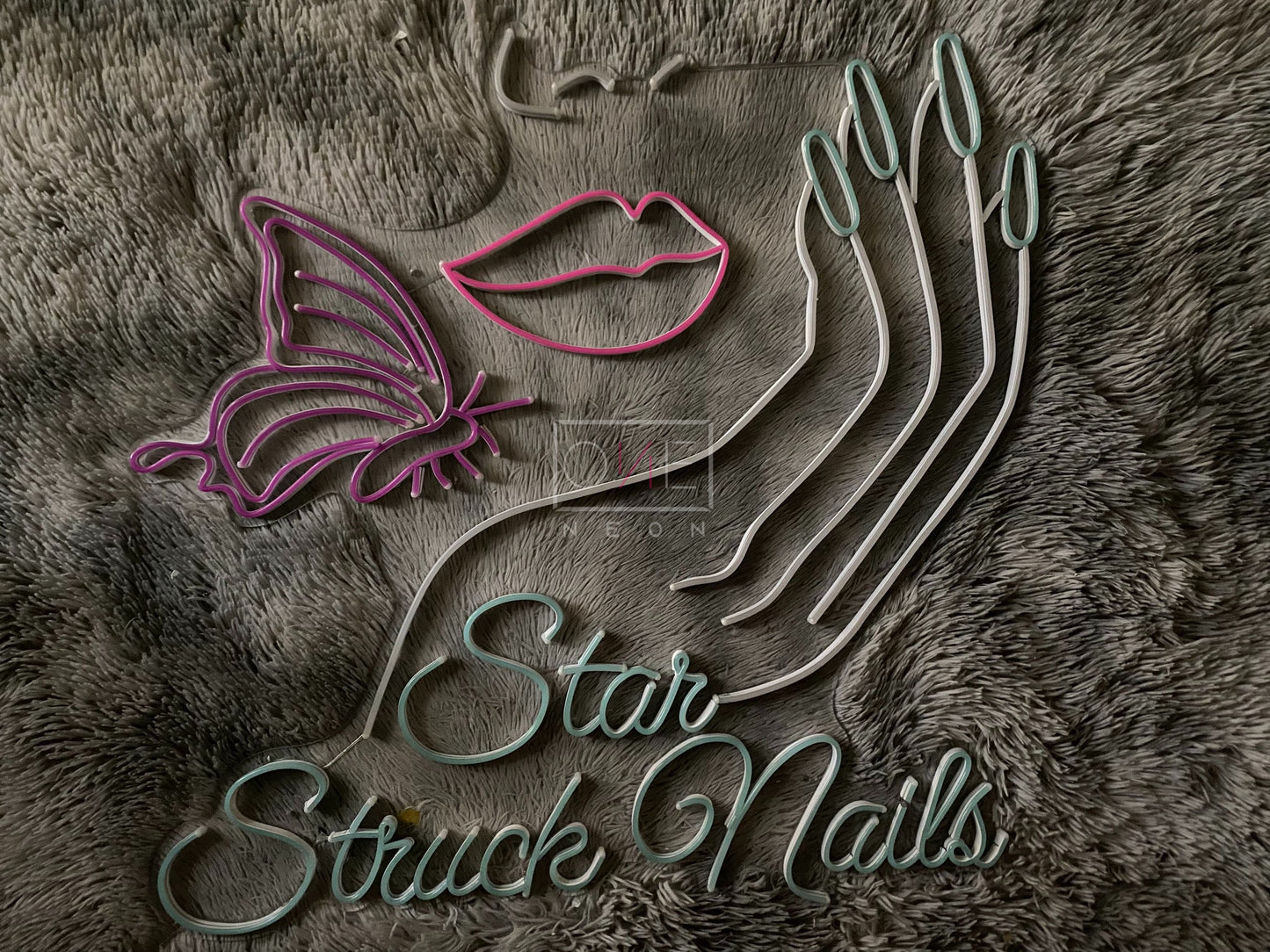 Star Struck Nails | LED Neon Sign