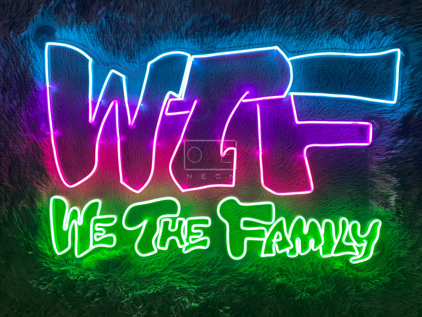 WTF We The Family | LED Neon Sign