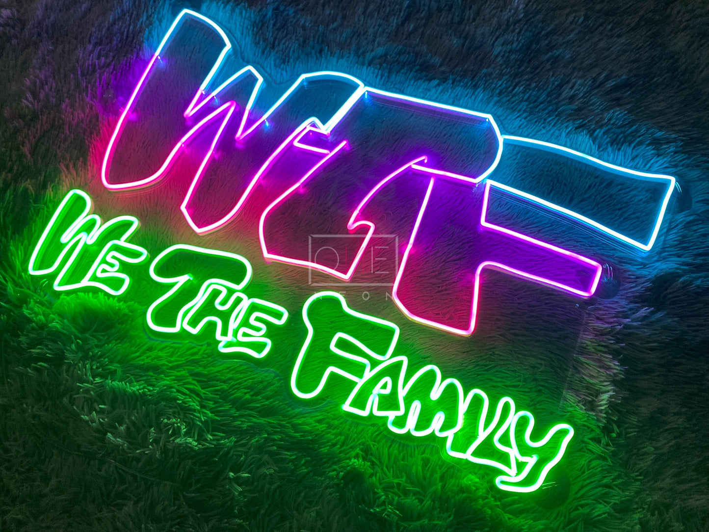 WTF We The Family | LED Neon Sign