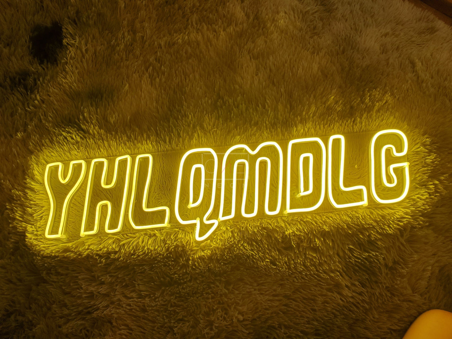 YHLQMDLG Logo | LED Neon Sign