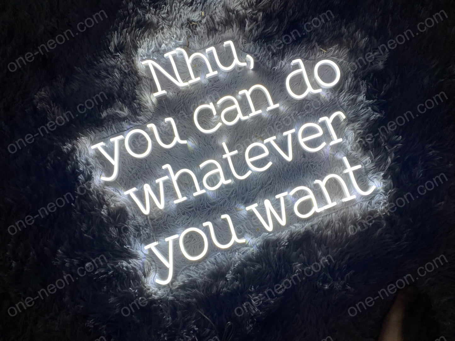 You Can Do Whatever You Want | LED Neon Sign