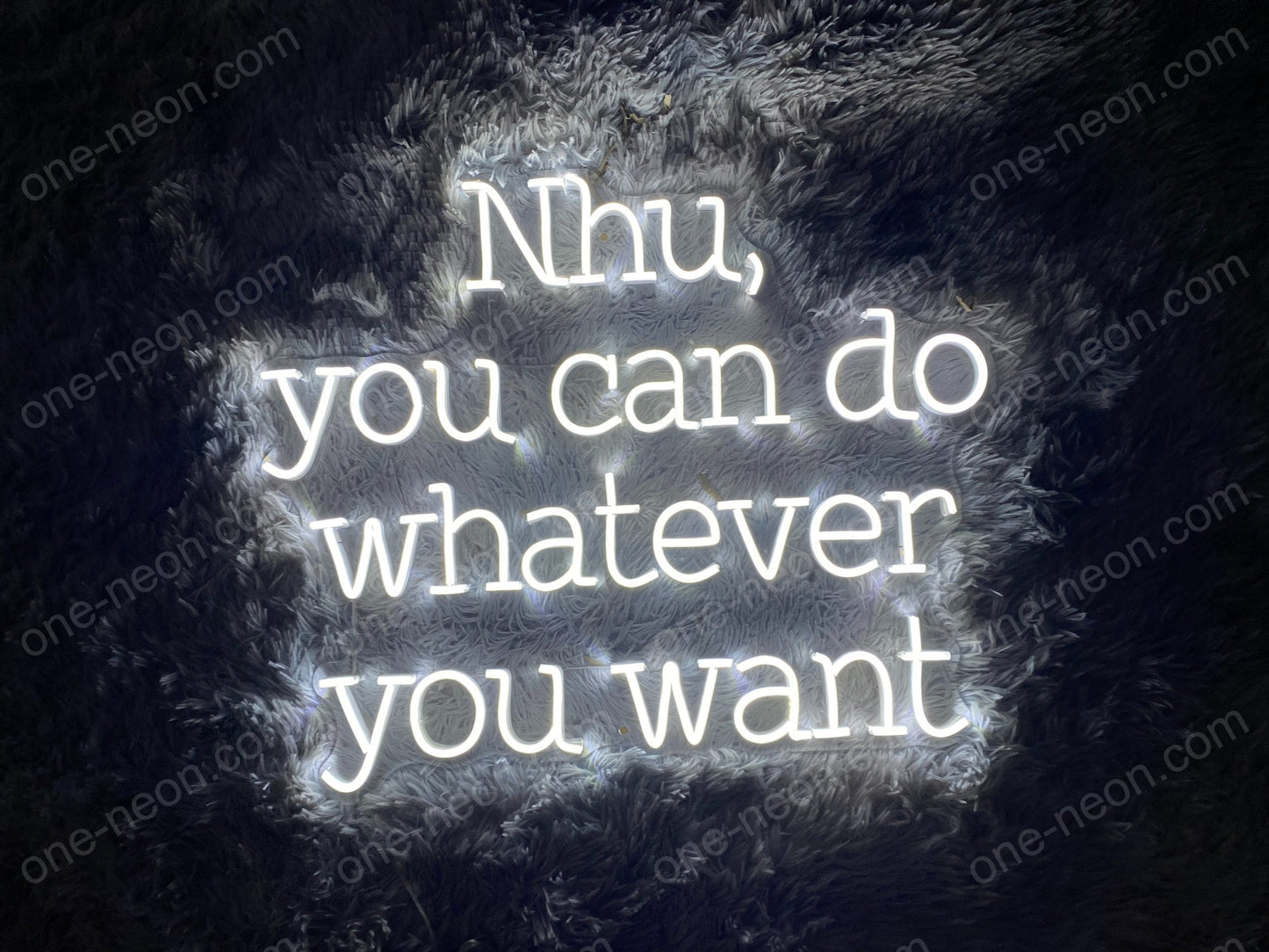 You Can Do Whatever You Want | LED Neon Sign