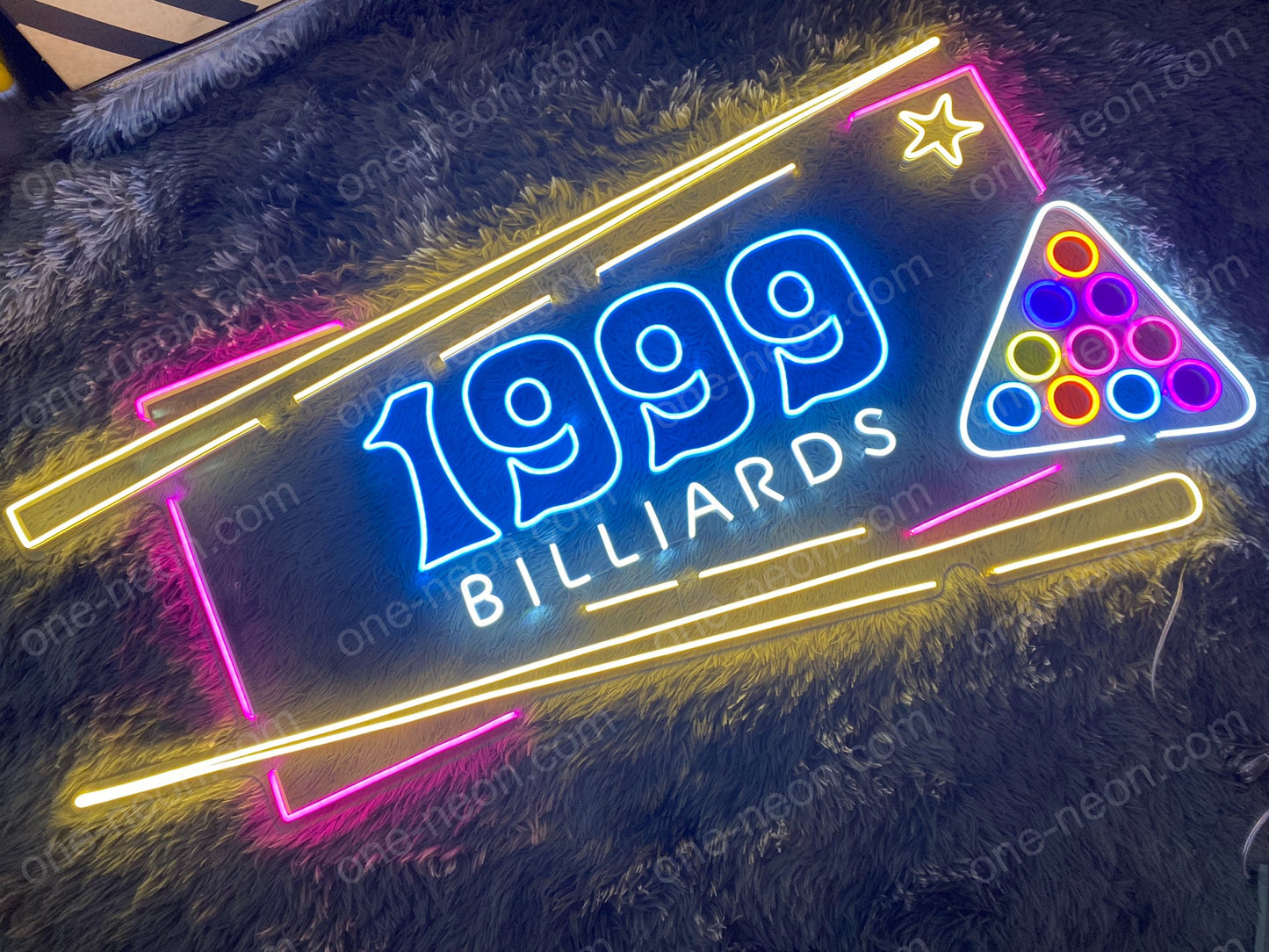 1999 Billiards | LED Neon Sign